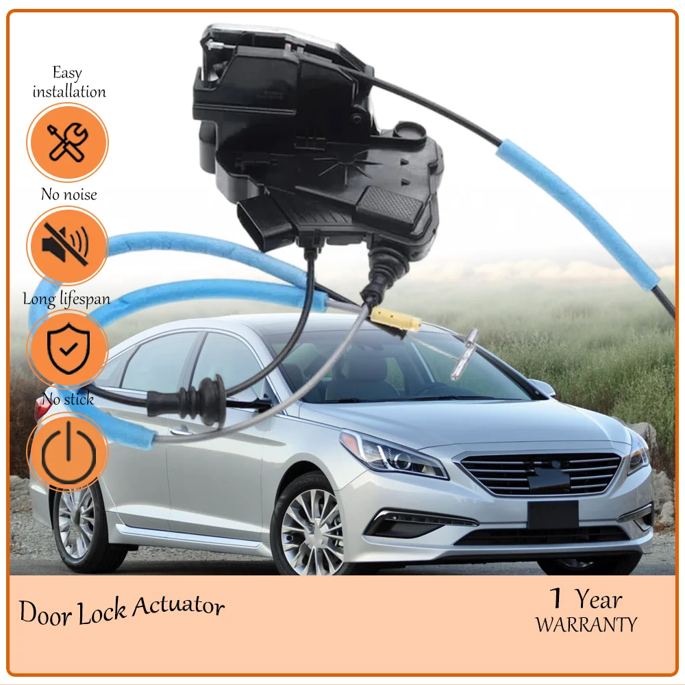 Sturdy-Forged Front Right Door Lock Latch Actuator,Fit to Hyundai Sonata 2015-2019 Sedan,oem 81320-C1000,81320-C1010,81320C1000