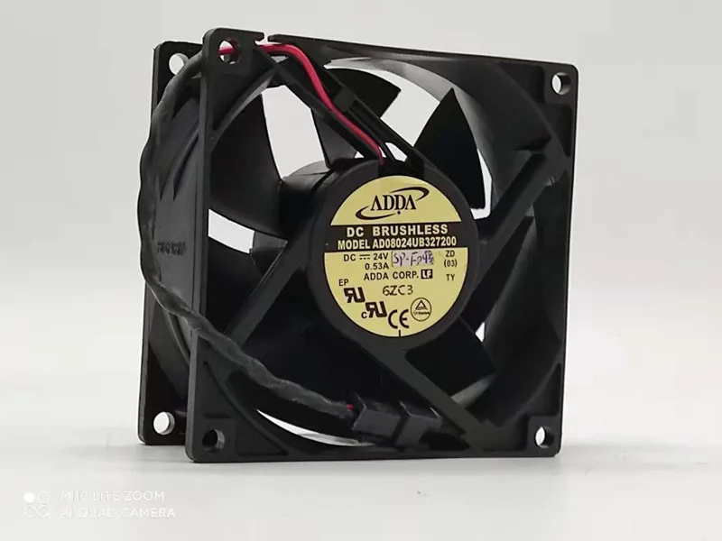 BARU ASLI AD08024UB327200 24v 0.53A 8032 80x80x32mm KIPAS PENDINGIN RADIATOR