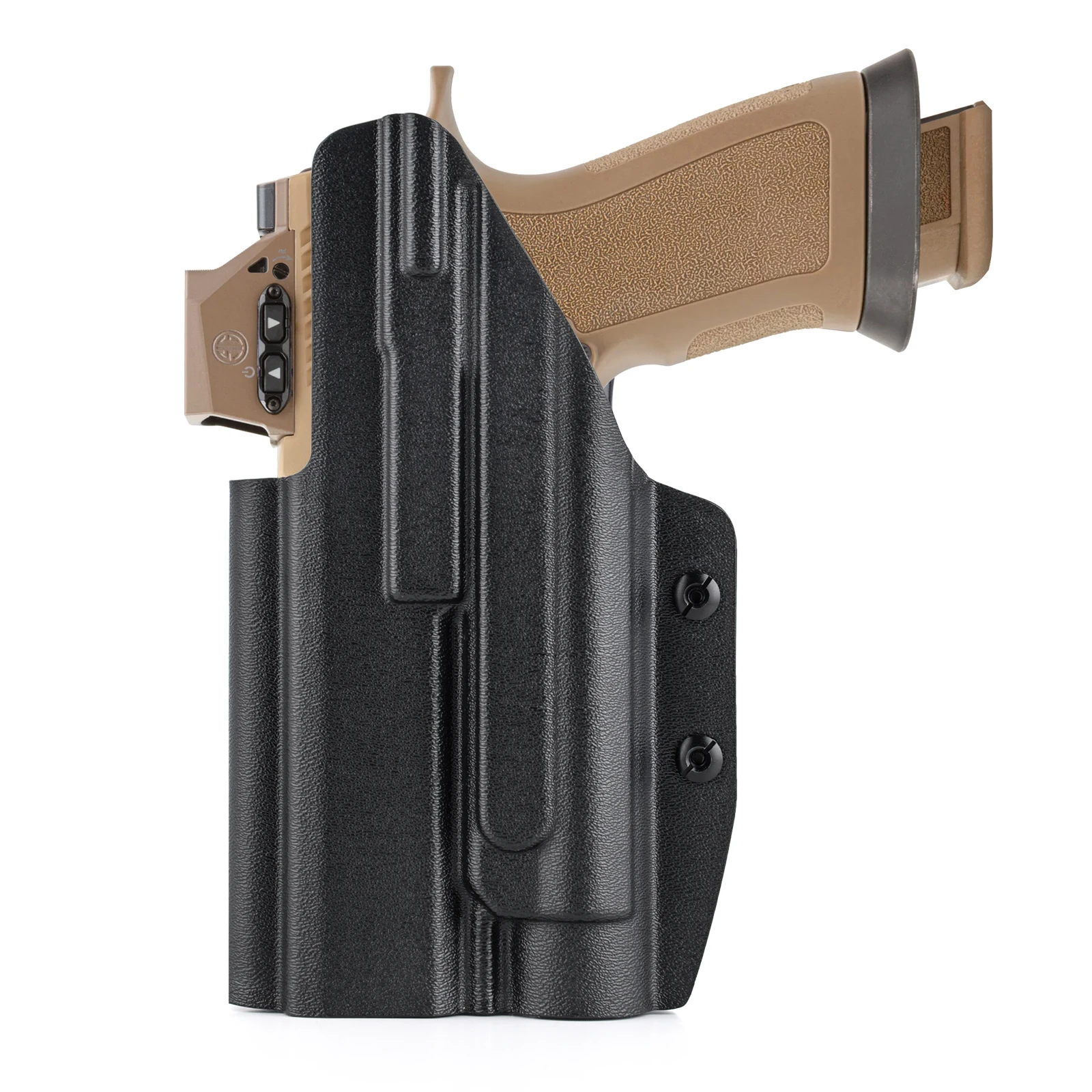 IWB Kydex Holster for Sig Sauer P320 M17 AXG/X5 Legion Full Size w/ TLR1 TLR-1 HL/ 1S Tactical Flashlight Inside Concealed Carry