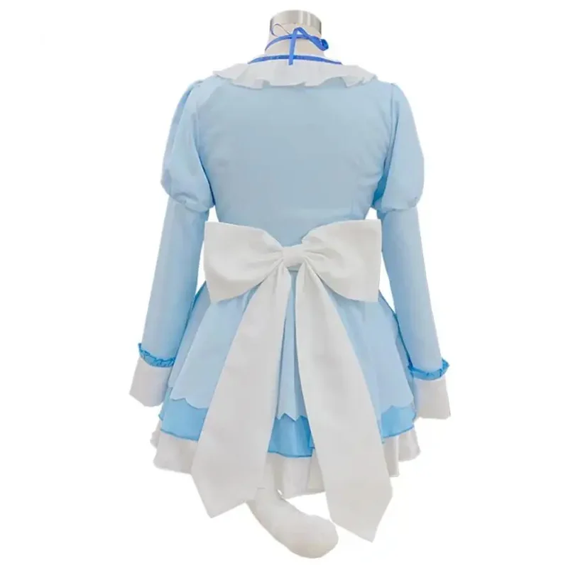 Chocola/Vanilla Cosplay NEKOPARA Maid Dress Halloween Costumes Anime Chocola Maid Outfit Cosplay Perfect Custom for You !
