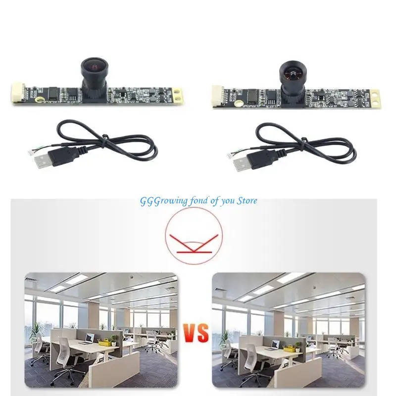 وحدة كاميرا فيديو H9EB 2MP 76° 100° 163° لوحة إضاءة منخفضة ديناميكية واسعة