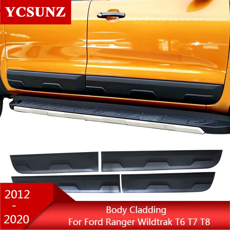 

body cladding exterior body kits accessories for ford ranger wildtrak T6 T7 T8 2012 2013 2014 2015 2016 2017 2018 2019 2020