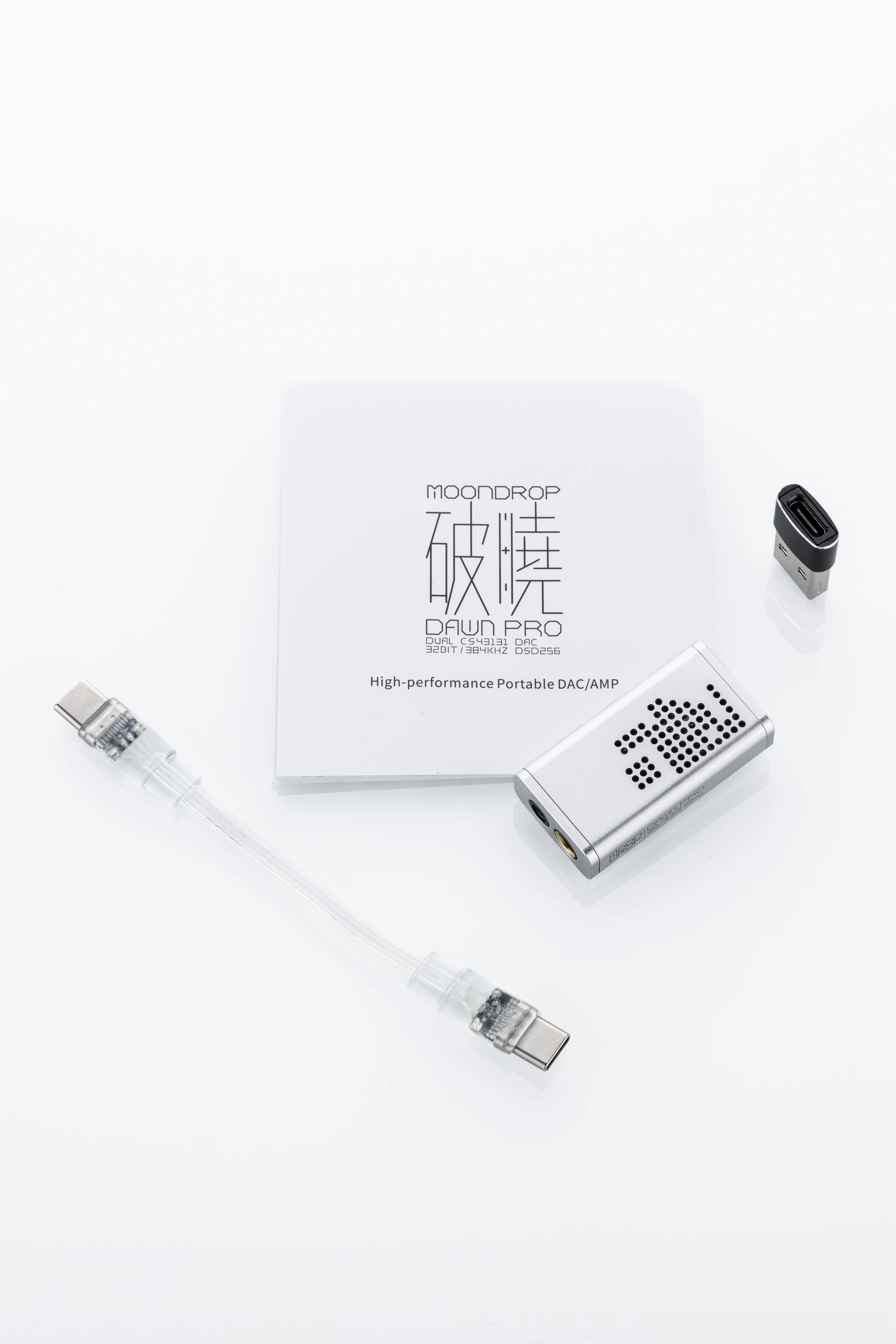 MOONDROP DAWN PRO 듀얼 앰프, 휴대용 USB DAC/AMP, CS43131