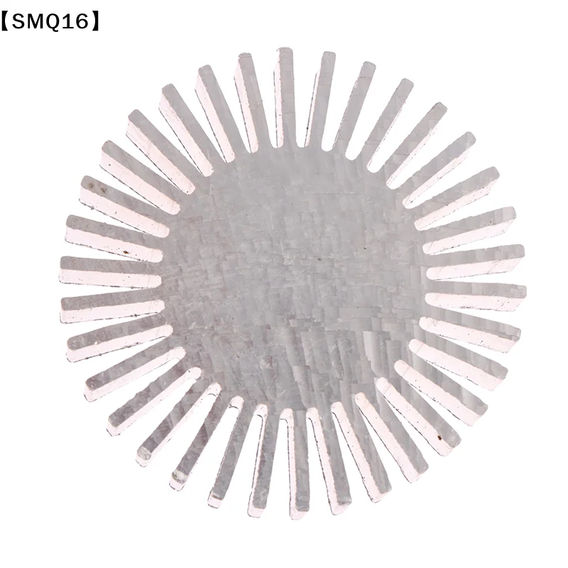 Alloy Aluminum COB Radiator Diameter 50mm 3~7W High Power Led Heatsink Sunflower Solid Radiator Round 【SMQ】
