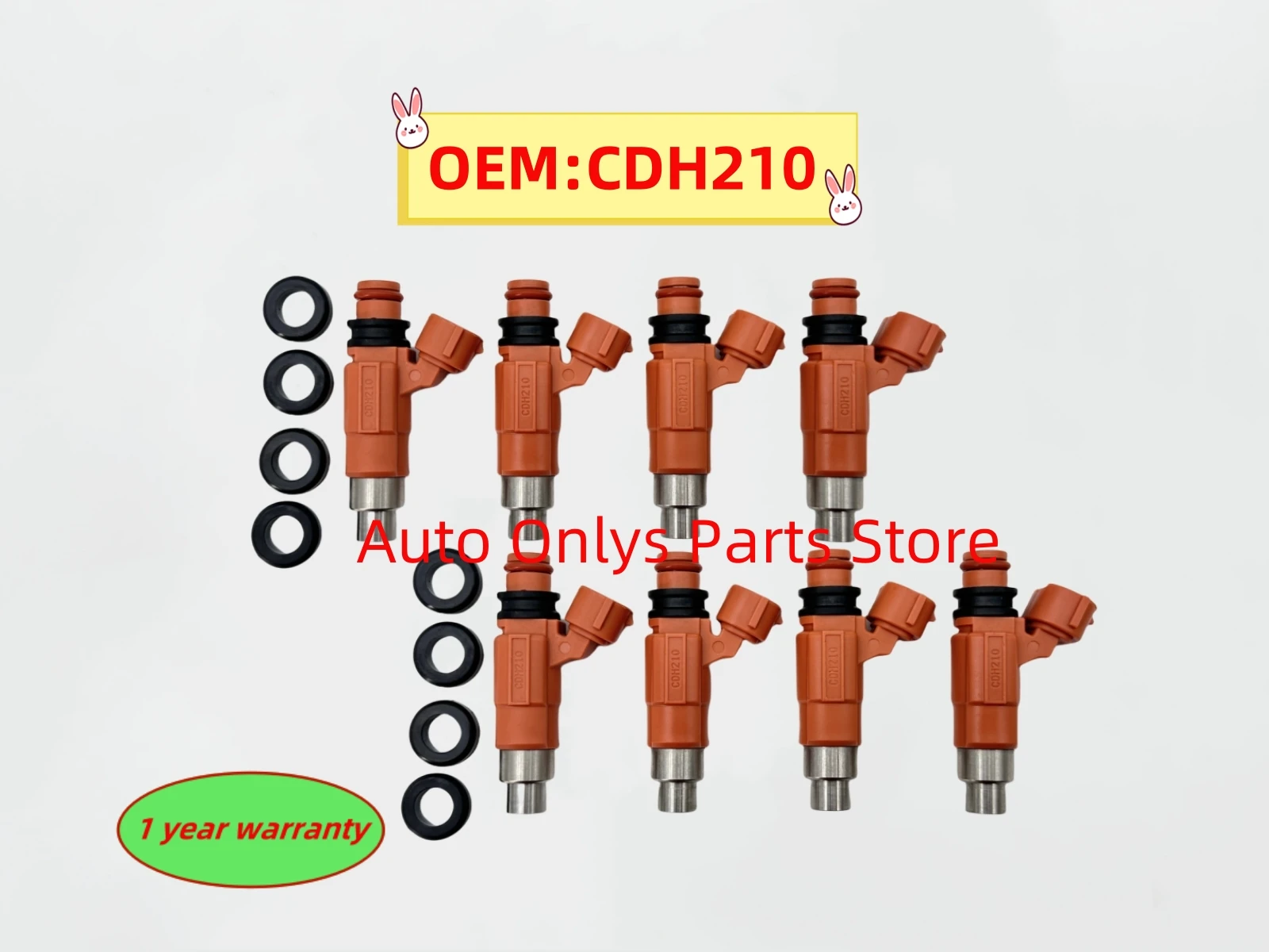 

8 шт. топливные форсунки 7840423 Высокое качество CDH210 для подвесного двигателя Yamaha 115 л.с. для Mitsubishi Eclipse Galant 3.0L V6 INP771 842-12223