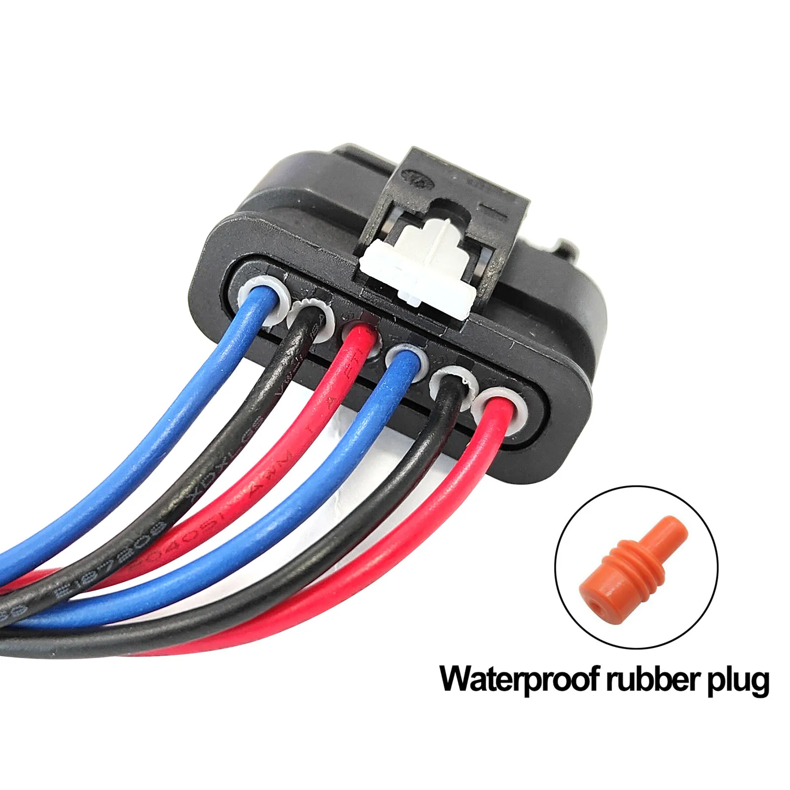 For Fiat 500X 2014 - 2024 6Pin Rear Tail Light Lamp Connector Pigtail Plug Prewired Wiring Harness Cable 2017 2018 61132359993