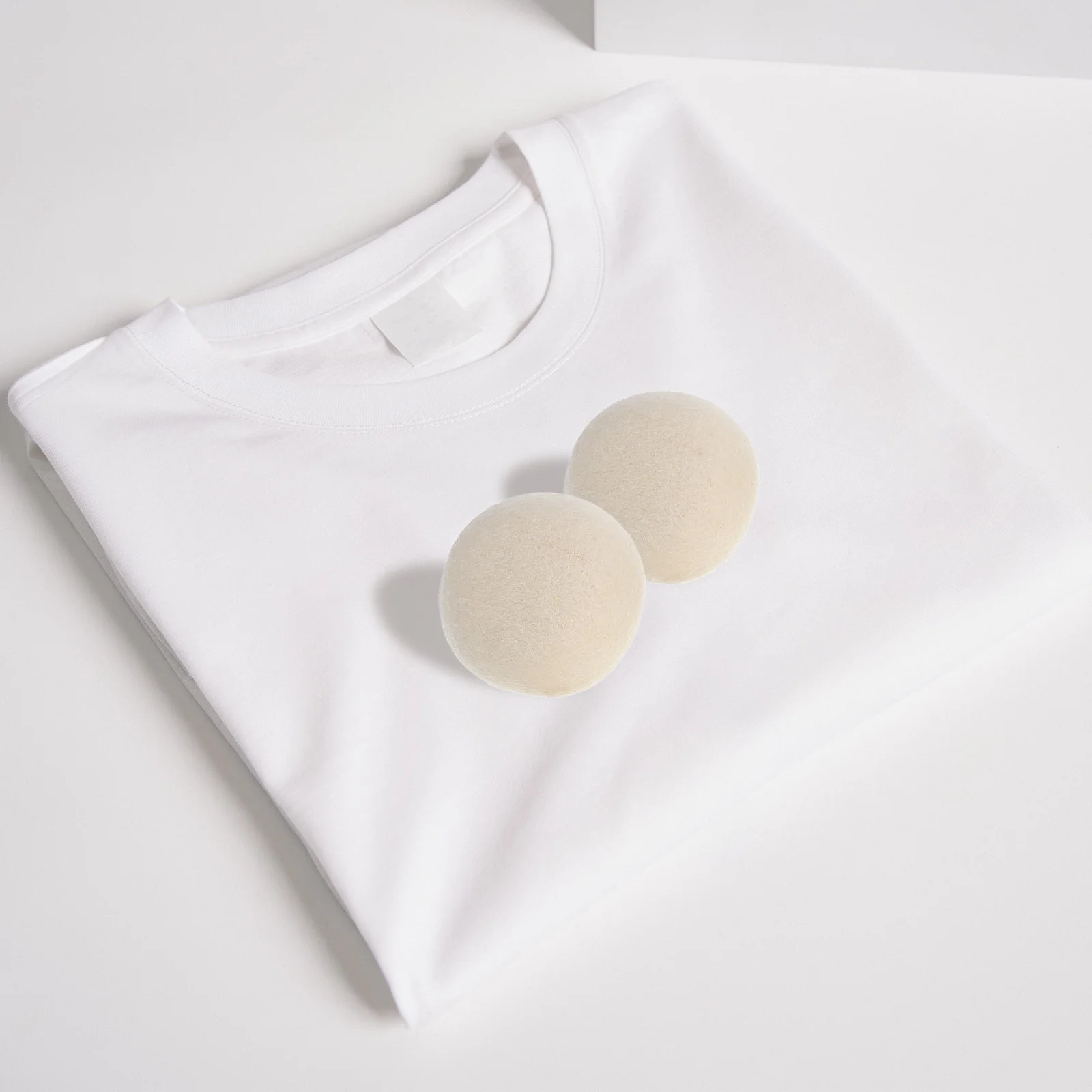 

6 pcs Wool Felt Balls Static Removal Anti Tangling Laundry Accessories for Washer Dryer Efficient Drying Home Use