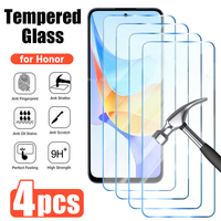 4PCS Screen Protectors Safety Cover Film forHonor 10 20 Lite Global X8 Tempered Glass for Honor 20 Pro 8X 9X Global