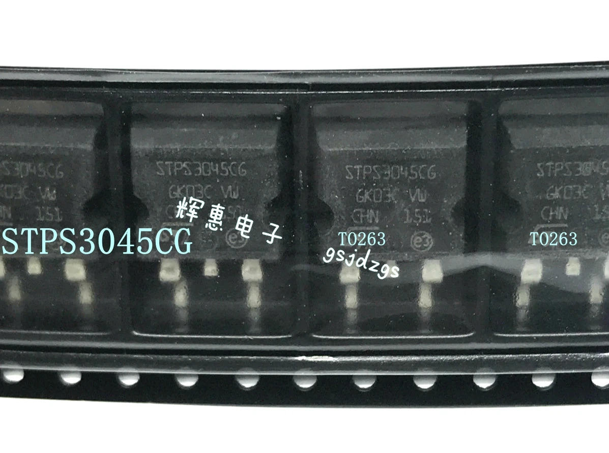 

5 шт STPS3045CG-TR STPS3045 30A 45V TO-263