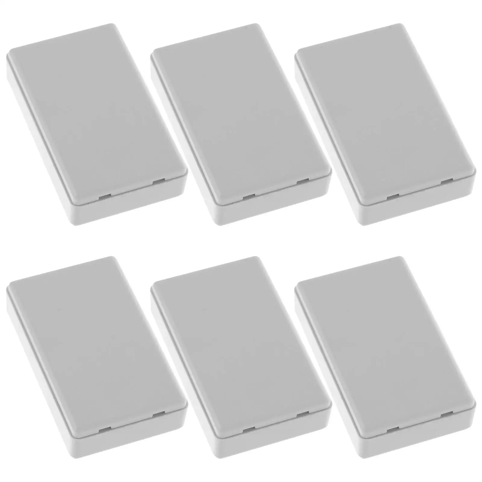 

6Pcs Secret Storage Box 58x35x15mm Hidden Safe Portable Stash ABS Hider Plastic Compartment Security Container