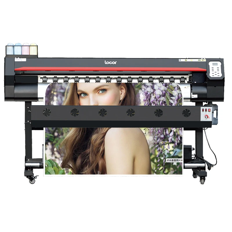 Digital Inkjet Locor Easyjet 1801 1.8M Vinyl Printer Eco Solvent Printer Xp600 I3200 Head Plotter Printer