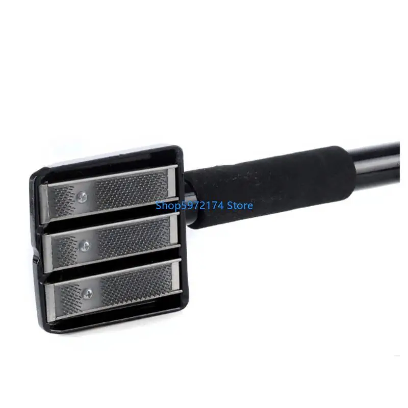 Y3NB Lightweight Aluminum Steel Not Adjustable Carpet Positioner With Comforts Foam Handle For Easy Carpet Placement