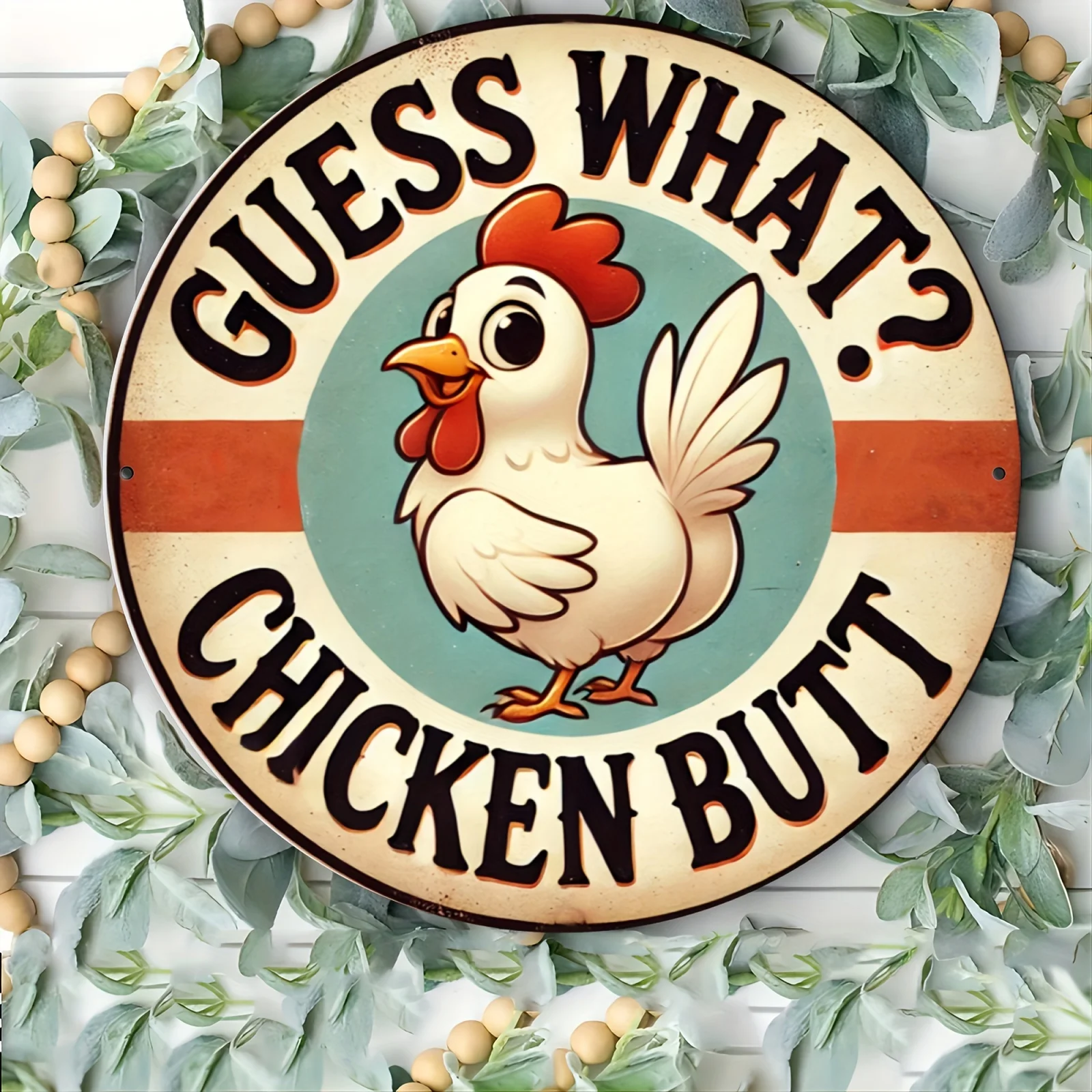 

Versatile Rooster Sign - Ideal for Home, Cafe, Bar, Club, Farmhouse & Garden Decor