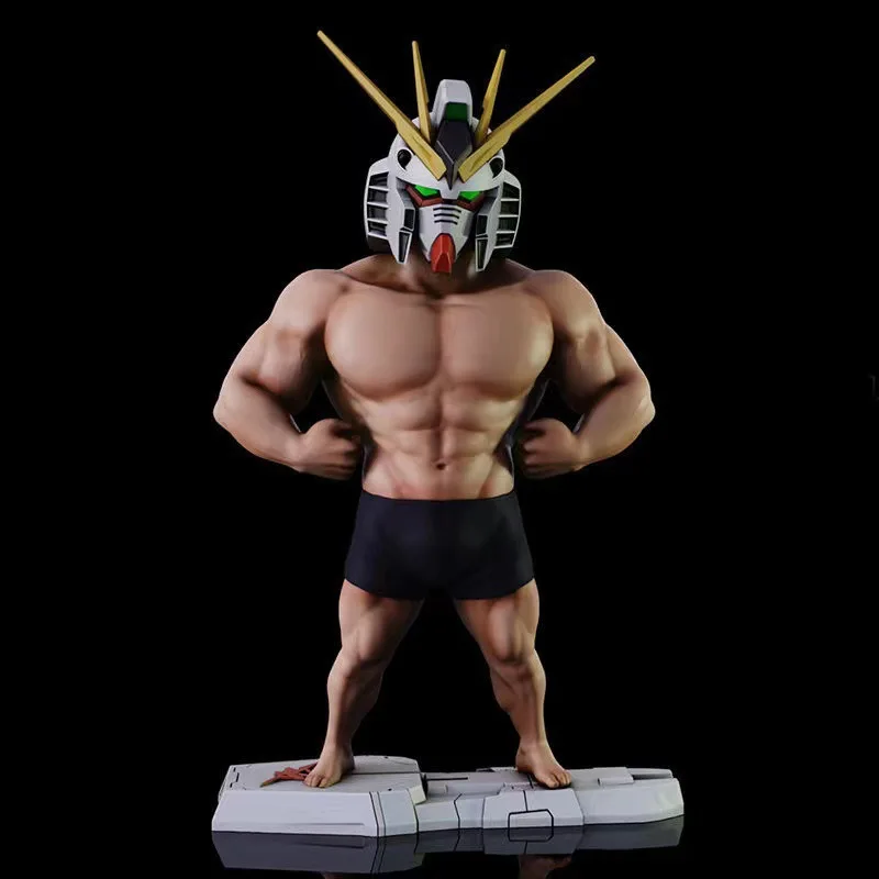 Gundam Figure Model Ornament Big Muscle Tyrant Zagu First Machine Muscle Fat Boy Ancestor Fat House Series Doll Creative Gift