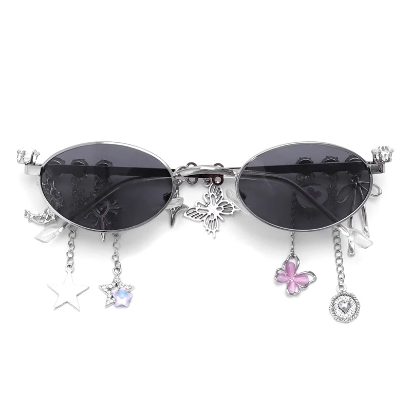 Women's Personalized Diamond Small Frame Eyeglasses
