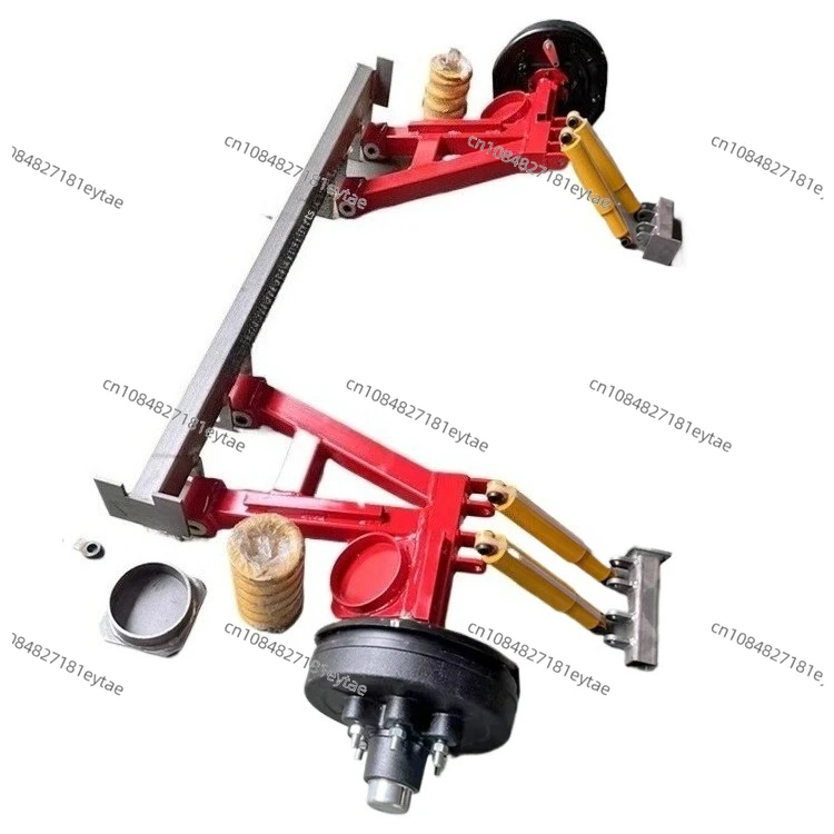 12-Inch RV trailer independent suspension kit with 8 * 6.5-inch bolted wheels