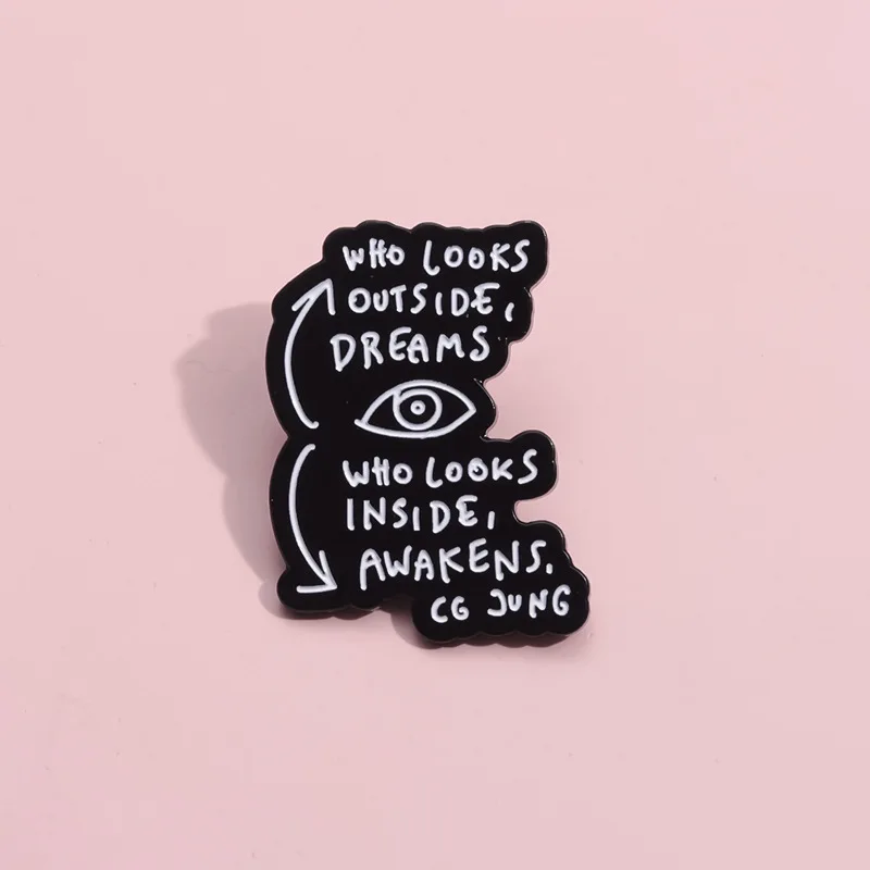 وحدة مثبت ملاحظة مرحبا لا تتوقف أبدا بوب واي فاي شارة معدنية الشرير التلبيب دبابيس مجوهرات هدية الإبداعية رسالة المينا بروش الحياة-- #5