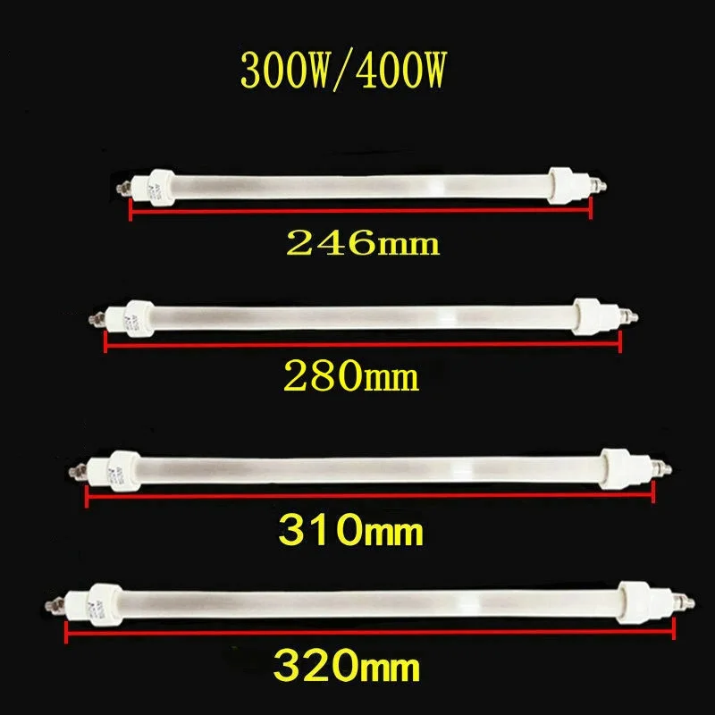 Imagem -05 - Tubo de Quartzo Infravermelho Gabinete de Desinfecção Peças de Acessório Aquecedor de Forno Tubo de Quartzo Pcs