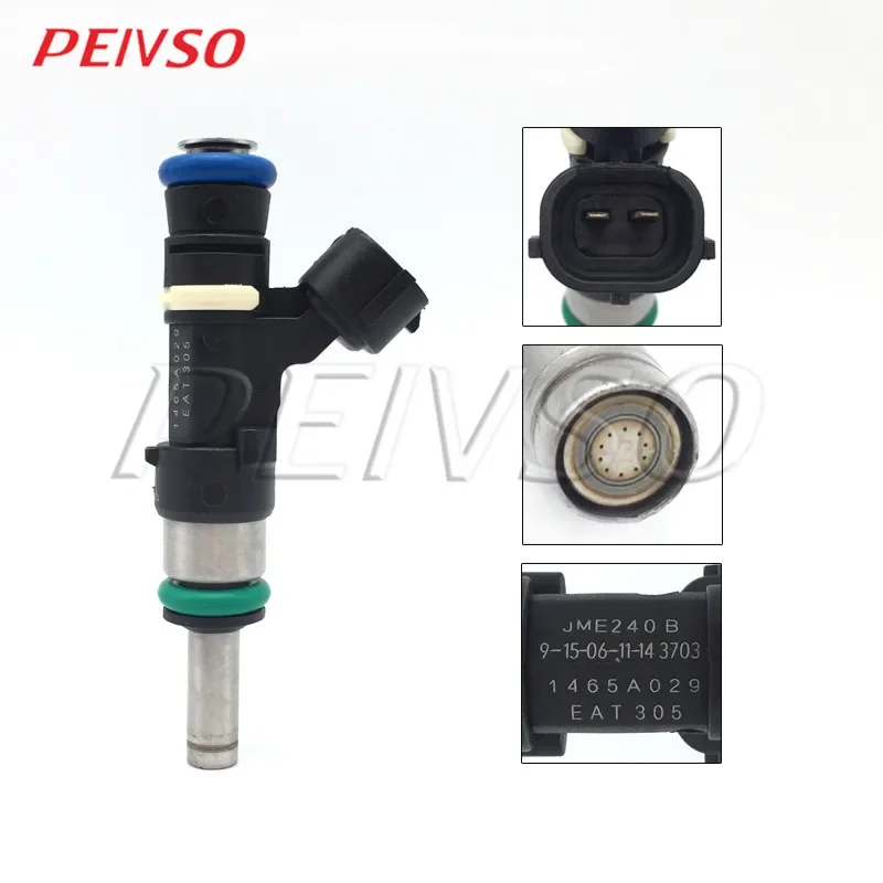 PEIVSO 4Pcs 1465A029 New Fuel Injectors Fits For MITSUBISHI LANCER 2008-2013 OUTLANDER SPORT 2011-2013 2.0L L4