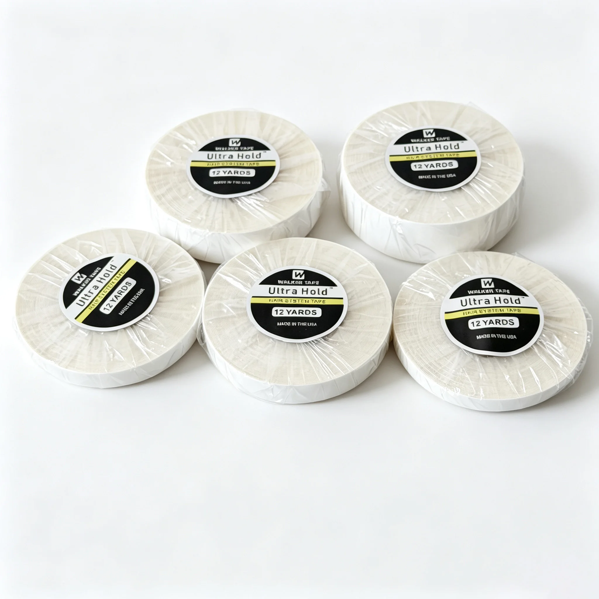 Walker Ultra Hold Tape 12 Yards Strong Adhesive Hair System Tape for Lace Wigs Toupees