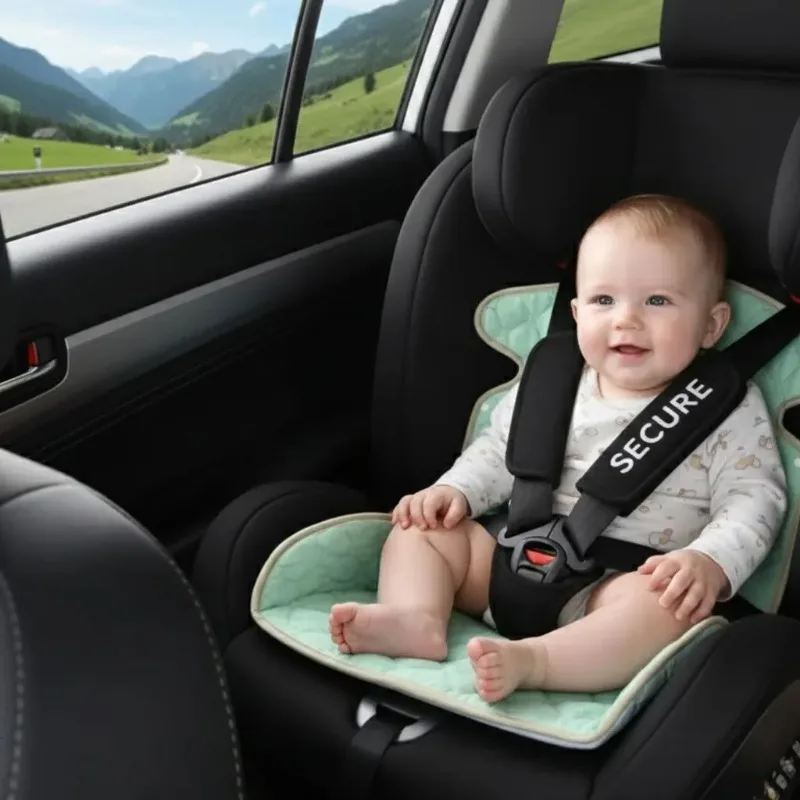 

Мягкая удобная подушка для детского сиденья, водонепроницаемая, защищающая от грязи, для коляски и стульчика для кормления