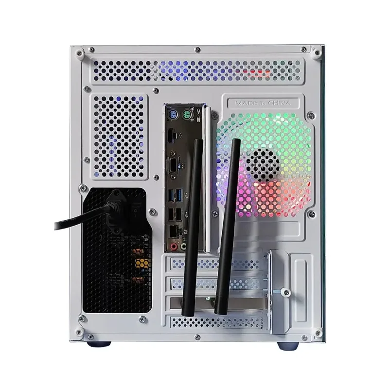 PC Gaming Murah Full I5-10400f Rtx 4060 Set Komputer Kustom Peralatan Desktop All in One Komputer Desktop Gamer PC