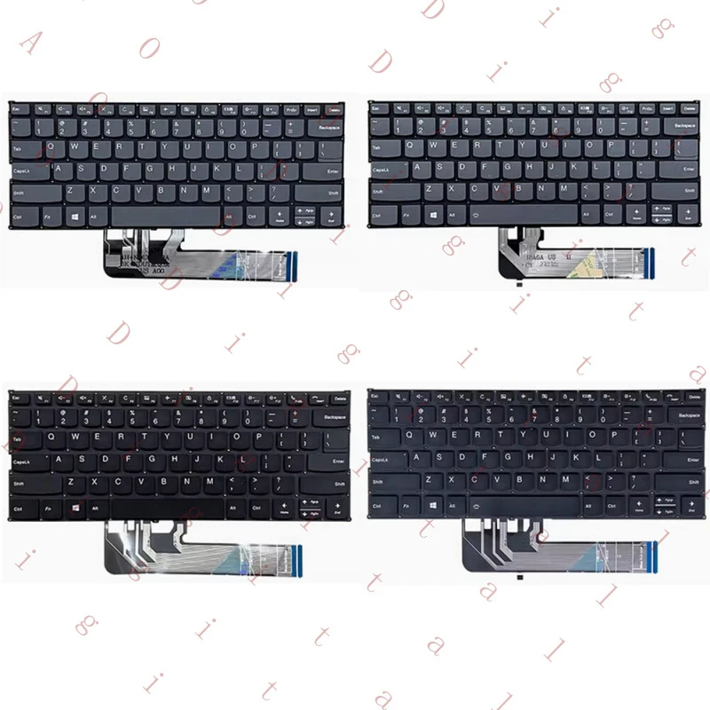 WW New For Lenovo Thinkbook 14IIL K4e-IML E4-IIL V340-14 6-14IIL Laptop Keyboard