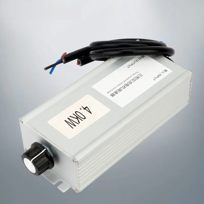 380V 4000W Three Phase Fan Speed Controller, High Power Speed Regulator for Negative Pressure Exhaust Fan