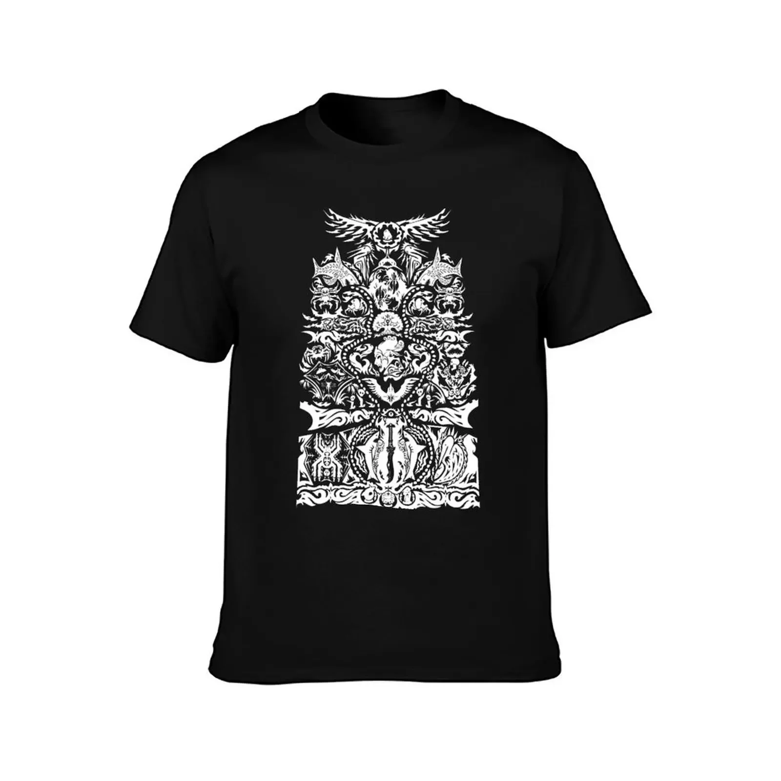 Warrior Tatau (White Version) T-Shirt graphic t shirt vintage new edition plus sizes tops mens graphic t-shirts