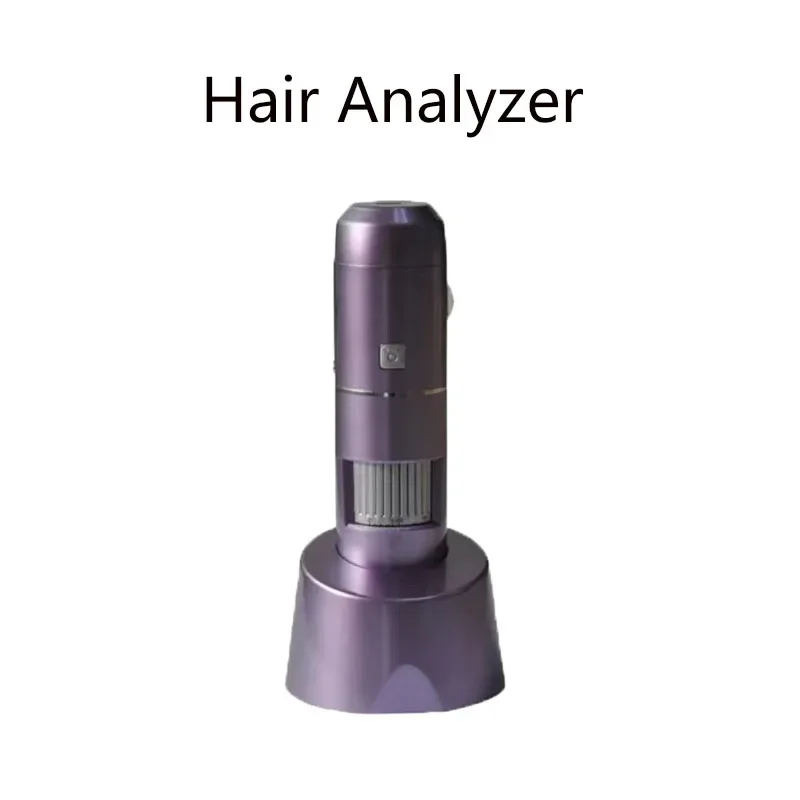 

Новый беспроводной цифровой микроскоп-детектор для кожи головы, предназначенный для коммерческого использования в салонах