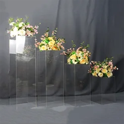 Acrylic Wedding Road Leads, Ramadan Backdrops, Stand Frames for Decor, Birthday Party Props, Grand Vase, 3 Pcs