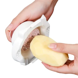 LMETJMA Food Safety Holder Finger Anti-Cut Protector For Mandolin Slicer Kitchen Vegetable Slicer Hand Finger Guard Holder JT261