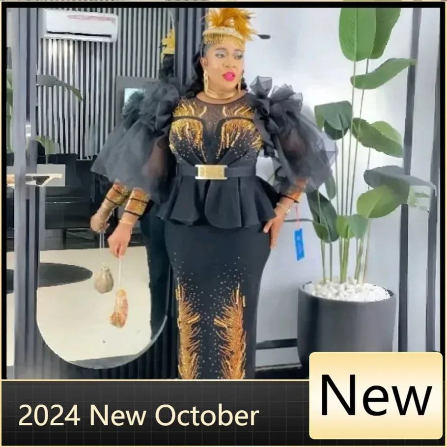 

Customized African Dresses For Women Vetement Femme Dashiki Abaya Maxi Dress Africa Clothes Dashiki Ankara Dresses 2025 Spring S