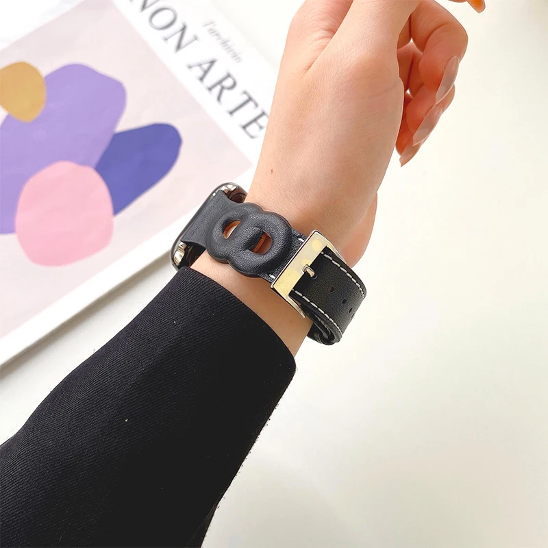 20mm 22mm Genuine Leather Watch Band Strap for Huami Amazfit Bip U S lite Smart Watch Wristband for GTS 2 2E bracelet correa