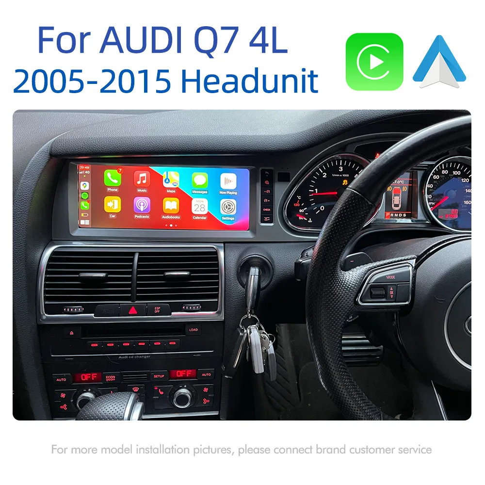 

Android 12 Wireless CarPlay 8+128G For Audi Q7 4L 2005 ~ 2015 MMI 2G 3G GPS Navigation Car Multimedia Player Radio Stereo WiFi