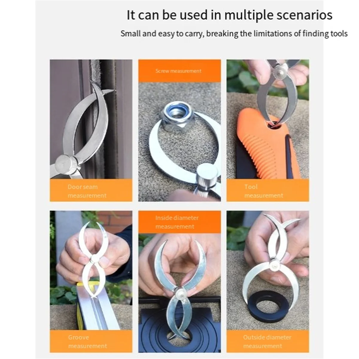 

A002 Щуп из нержавеющей стали, наружный диаметр, штангенциркуль, толщина, деревообработка, деревянный шип, линейка, инструменты для измерения дверей