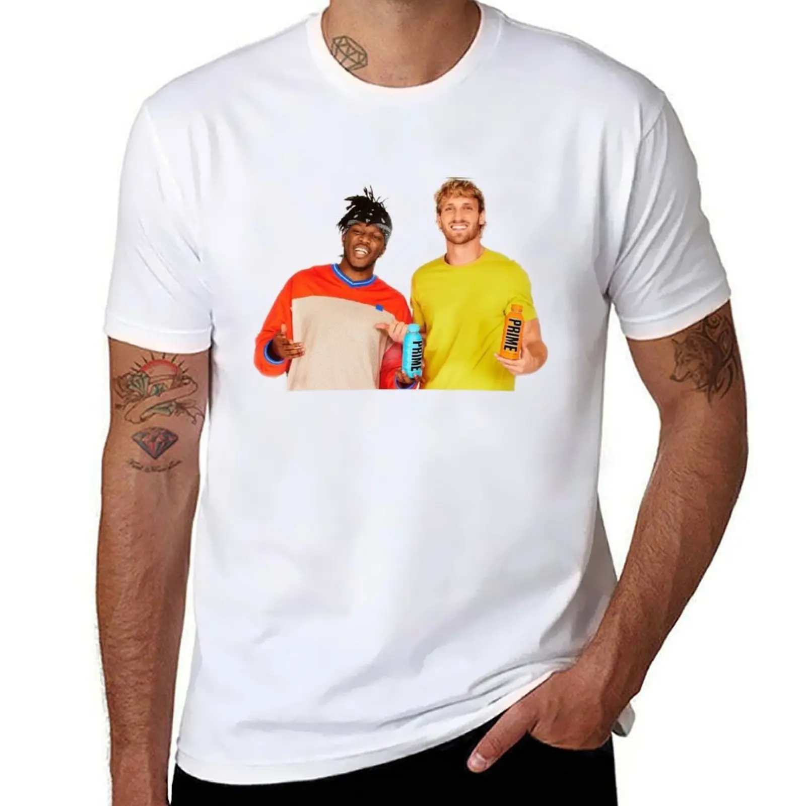 

Logan Paul and KSI T-Shirt g man t shirts for men t shirts for man cotton funny T-Shirt