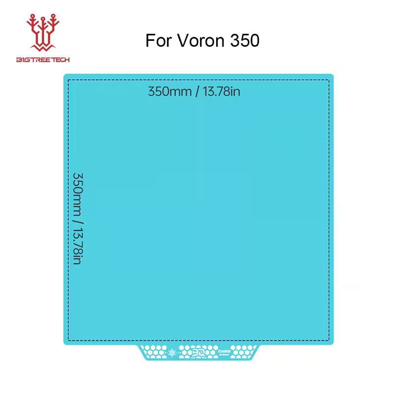 BIQU Panda Build Plate CryoGrip Pro Coating No Clog Spring Steel Double-sided for BambuLab Voron Kobra Adventurer 5M 3D Printer - Image 26