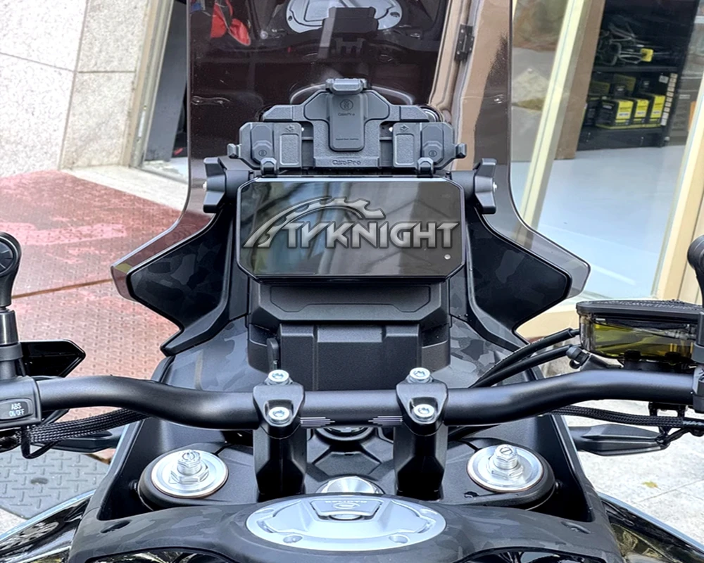 Nuevo para CFMOTO 450MT 450 MT 2024 accesorios de motocicleta soporte de teléfono GPS soporte de navegación amortiguador soporte