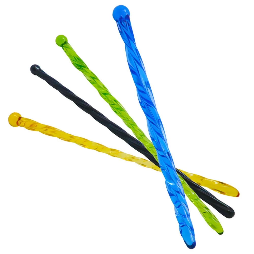 Spiral Glass Urethral Stick, Twisted Texture Male Urethral Stimulator Toy view 2