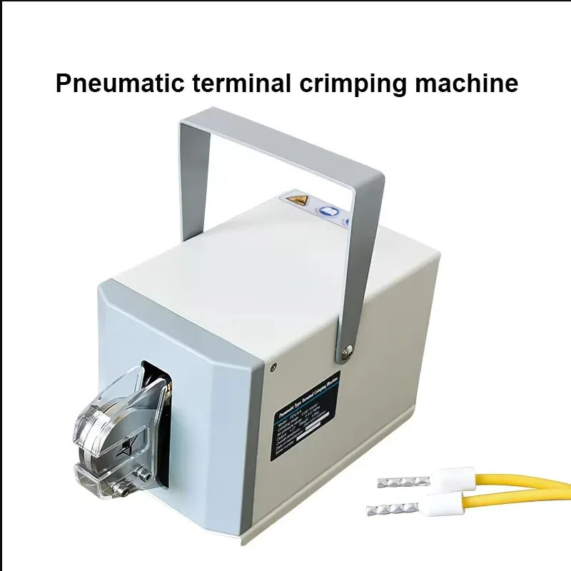 

Pneumatic Tubular Terminal Connector Crimping Pliers Machine Round Cold Pressing Terminal Lug Hexagonal Portable Crimping Tool