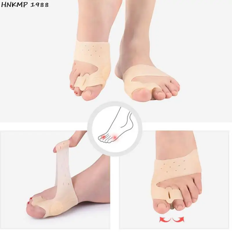 Silicone Bunion Corrector Toe Separator Bunions Toe Corrector Valgus For Toe Haluksy Finger Separator Hallux Valgus Corrector