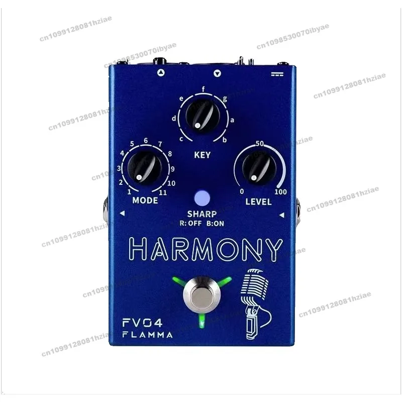 

Electric Wood Guitar Effects Fv04 Guitar Single Backing Track Vocal Harmony Effects, Portable Professional Grade