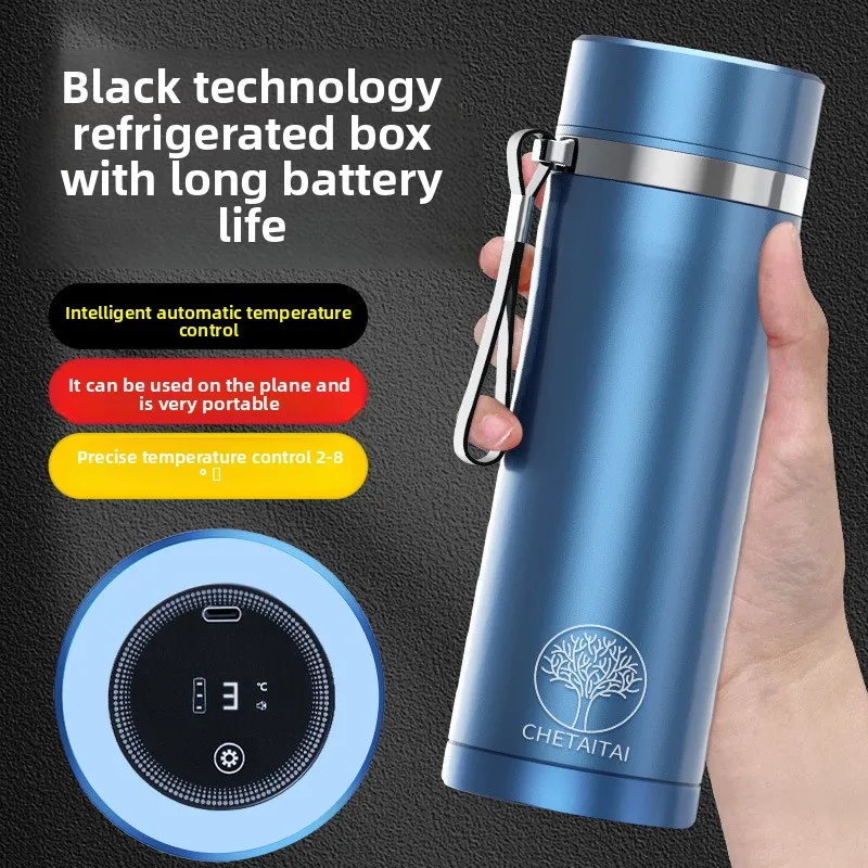 Refrigerated Box Portable Car Small Refrigerator Mini Portable Refrigeration Insulation Ice Bucket