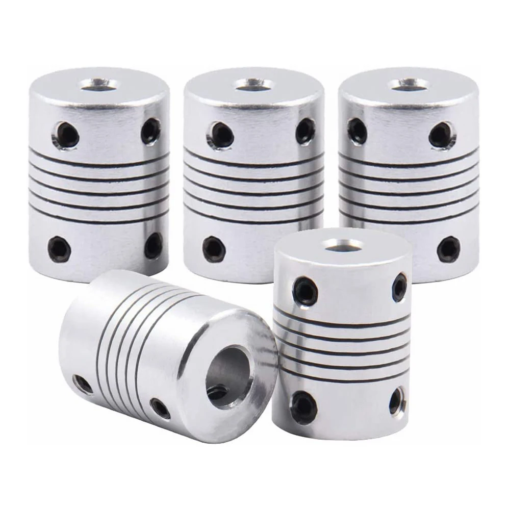 Saiper Flexible Couplings 5mm to 10mm Aluminum Alloy Joint Connector for Creality CR-10 CR-10S S4 S5 3D Printer