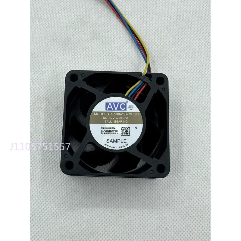 For AVC 6025 6 cm Waterproof Fan 12 V 0.38 A Double Ball Bearing 4 Wire PWM Speed Control DAPD0625B2M