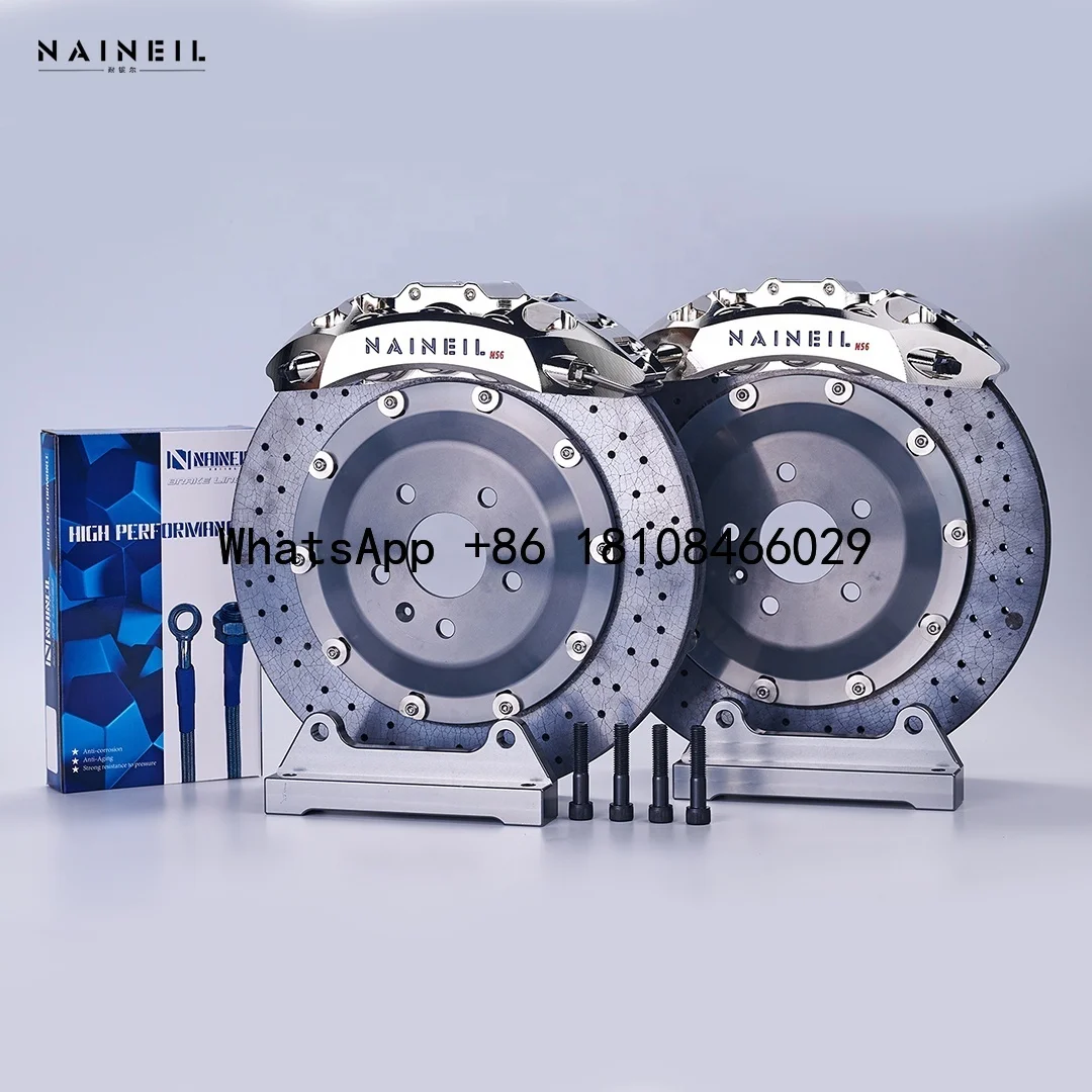 

High-Performance NS6 Carbon Ceramic 6-Pot Brake Caliper Big Brake Kit for BMW M3 Rear Wheel Racing 6 Piston Brake for BMW