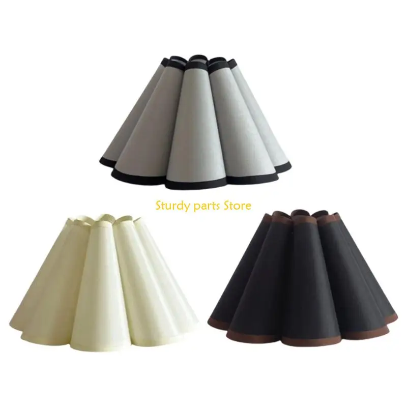 

97QC современные тканевые лампы в форме лепестков, чехол E27, тканевые абажуры с интерфейсом, настенный светильник, абажур, для