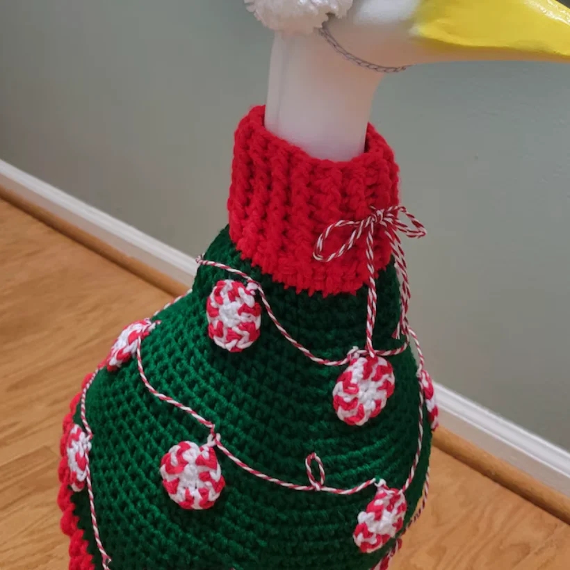 Pet Supplies Christmas goose style suit clothes crocheted Creative Cute Washable Clothes Pet Mascotas Accessories costume