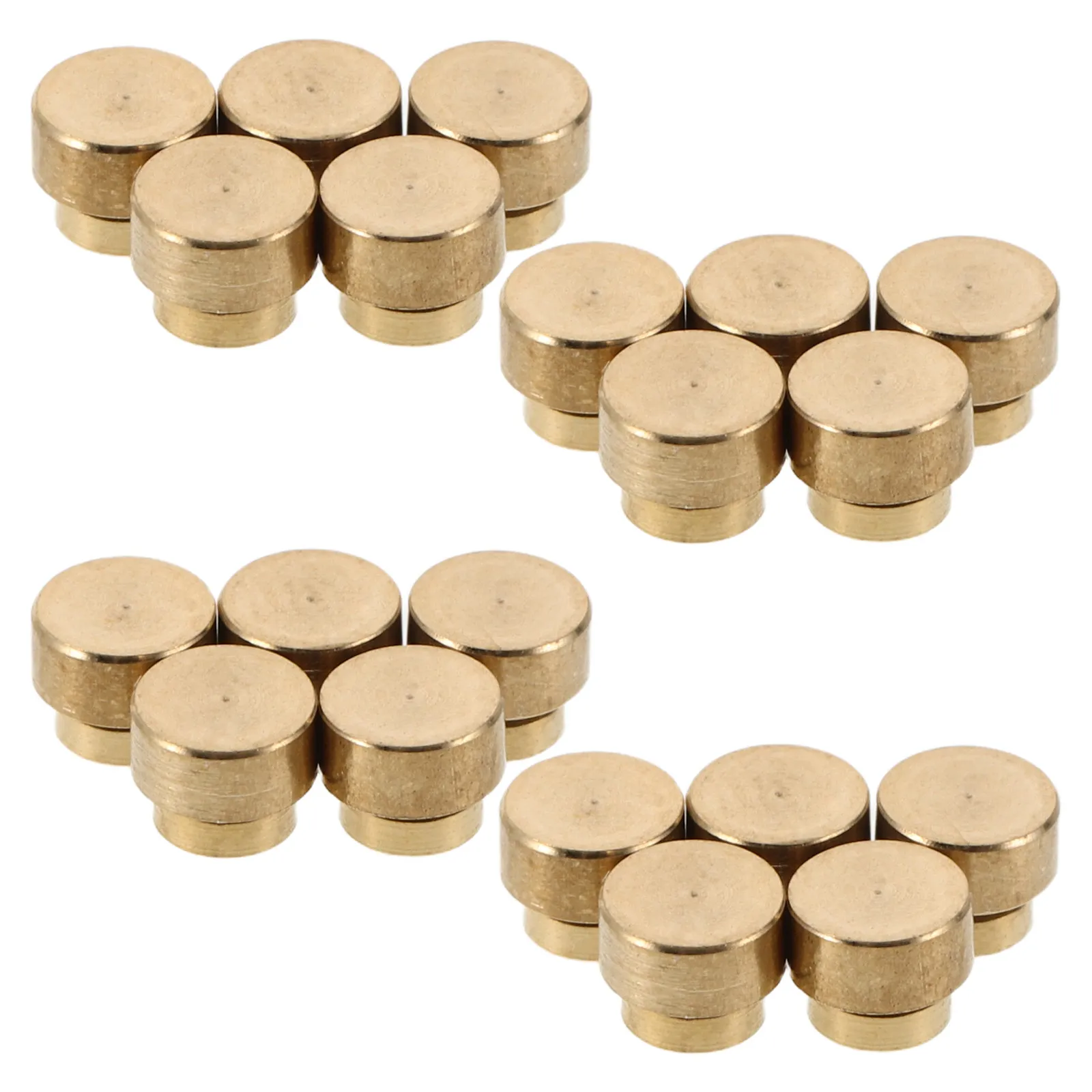 20Pcs Metal Nail Art Mini Rotary Bearing Shaft High-speed Universal Rotating Manicure Decor Craft